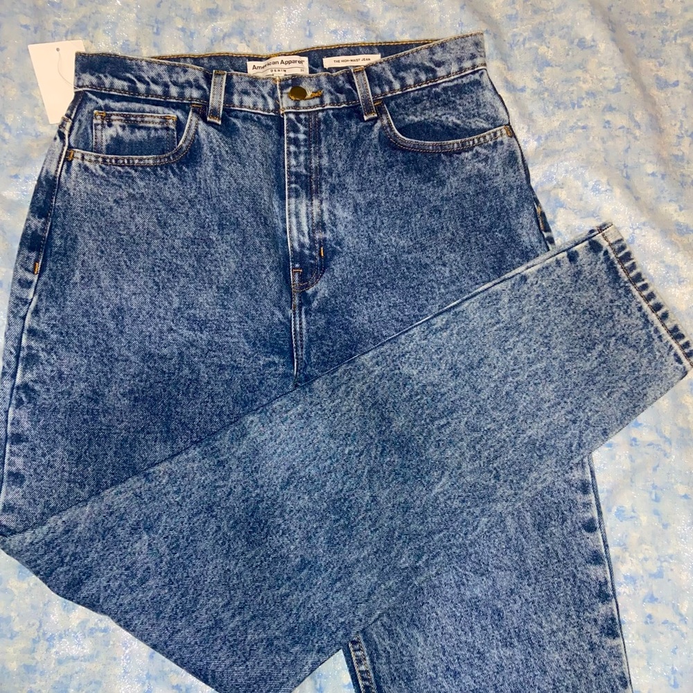 American Apparel Mom Jeans
